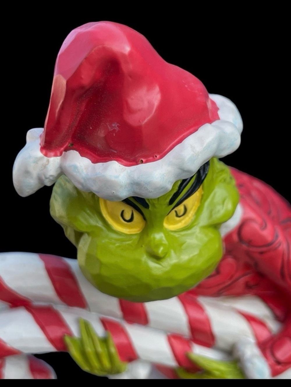 NIB Jim Shore Grinch Stealing Candy Canes Christmas Figurine 6008888 Dr Seuss
